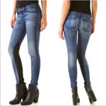 Rag and Bone Jodhpur Skinny Jeans Sz 28 Lamb Leather Insert Photo 1