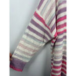 Torrid  Pastel Pink Purple Striped Soft Knit Button Up Cardigan Sweater Size 4X‎ Photo 4