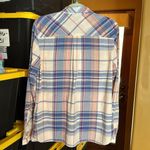 J.Crew  Pink Blue Pacey Plaid Boy Button Down Shirt 100% Cotton Size 10 Photo 11