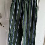 Urban Outfitters  Green Striped Joggers Photo 0