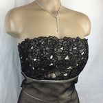 White House | Black Market 100% Silk floral Strapless Lace Occassion Dress from 8 Photo 1