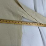 All Saints Turtleneck Italian Yarn Sweater Womens Medium Beige Photo 5