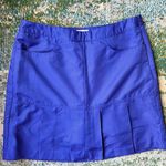 Adidas 2011 purple striped pleated tennis athletic skort, size 8 Photo 0