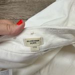 Madewell  Plus Relaxed Denim Shorts in Tile White size‎ 20w Photo 2