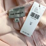 The Odells Top Womens Medium Pink Oversized Relaxed Fit V Photo 8