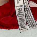 Victoria's Secret  Dream Angels Push-Up Without Padding Bra Red Lace 38D D85‎ Photo 6
