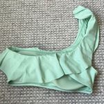 Dillard's Dillard Green Off The Shoulder Bikini Photo 2