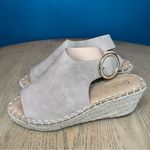 Catherine Malandrino New!  Cirkly Espadrille Wedge Suede Sandal Women’s Size 7.5 Photo 3