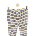 ZARA  Rib Texture Striped Pull On Flared Bell Bottom Pants‎ Multicolor Size Large Photo 5