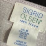 Sigrid Olsen  Soft Lavender Linen Top Photo 1