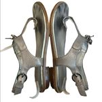 Michael Kors Michael Silver Sandals with Charm Accents Photo 6