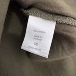 Soho Jeans Green Cold Shoulder Long Sleeve Button Up Top Size X-small Photo 3