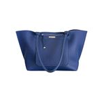 Marc Fisher pebbled faux leather blue tote bag Photo 10