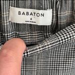 Aritzia  Babaton Black White Brown Plaid Canon Pant Size 6 Photo 1