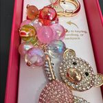 Piper  L | Teddy Bear Hanging By Balloons 🧸 🎈Bag Charm Photo 2