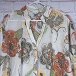 Harvé Benard  Women's Floral Button-Up Shirt Size 2X Photo 2