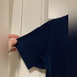 J.Crew Navy Blue Graphic Short Sleeve Shirt Photo 3