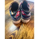 Johnny Was  Black Floral Embroidered Espadrilles Size 38 (Size 7.5) Photo 6