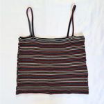 Volcom  Strype Hype Crop Tank - Black Multi - S Photo 1