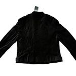 Ralph Lauren Lauren  Stretch-Velvet Moto Jacket Cotton, Size 16 NEW Retail $295 Photo 3