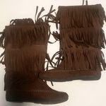 SO Festival fringe moccasins vegan leather Photo 0