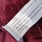 HOSS Intropia Metallic Tiered Ruffle Long Sleeves Mini Dress Holiday Christmas Red Size M Photo 14