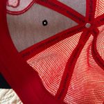 Vineyard Vines Navy and Red Whale Logo Field Hockey Trucker Hat O/S-EUC Photo 8