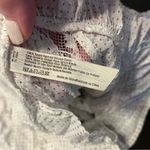 Free People Intimately Size XS White Black Polka Dot & Lace Sleeveless Top *FLAW Photo 4