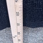 August Silk  Womens Cami Top Size L Black Knit Metallic Thread Sleeveless V‎ Neck Photo 9