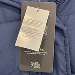 Lands' End NWT Women's 600 Down Winter Long Coat Hood Deep Sea Navy Photo 7