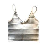 Talula  x Anthropologie Cream and Black Cropped Tank Size XXS Photo 0