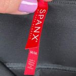 Spanx  Black Faux Leather Leggings 2437 Size Medium Shaping Slimming Compression Photo 5