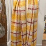 MNG Jeans Mango MNG  Maxi Check Scarf Mustard/Cream Photo 4