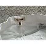 Madewell $138 High Rise Flared Wide-Leg Crop Raw Hem Jeans White Size 25 Photo 12