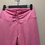 PINK - Victoria's Secret Victoria's Secret PINK Active Soft Ultimate Ruched V Leggings Pink Blossom Sz M Photo 3
