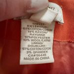 J.Crew  orange and pink plaid tweed No. 2 pencil skirt size 8 Photo 6