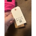 Billabong NWT  Summer High Maui Ribbed Swim Bottoms Size Small Pink Photo 2