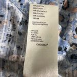 Free People  Happy Days Floral Blouse Medium Women’s Blue Photo 4