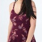 Aeropostale  Floral Criss Cross Back Mini Dress Photo 0