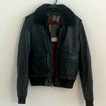 NWT BLK DNM Sherpa Aviator Leather Bomber jacket Size XS Photo 0
