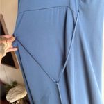 Fame and Partners  Alexa Ruffle Wrap Dress Horizon Blue Size 2 Photo 7