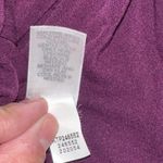 J. Jill • Wearever Collection Deep Purple 3/4 Sleeve Cowl Neck Size L Petite Photo 6