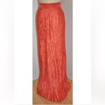 Rare Mary McFadden Vintage Skirt Pink Size 14 Photo 2