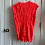 Athleta  Orange Quarter Zip Sleeveless Tee Photo 7