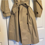 Garage  Tan Trench Coat Photo 4