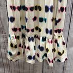 Monica + Andy Adult Organic Life of the Party Colorful Sunny Days Print Dress White Photo 5