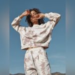 Varley  Cream Textured Fabric Photo 1