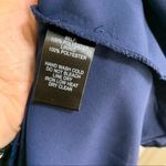 Lulus lulu’s wistful moments lace swiss dot dress navy NWT Photo 9