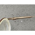 Moda CADORE  EYEGLASSES FRAMES ONLY GOLD 48-19-140 full RIM Michelle Havana Italy Photo 7