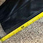 Free People  Black Leather Pants Photo 4